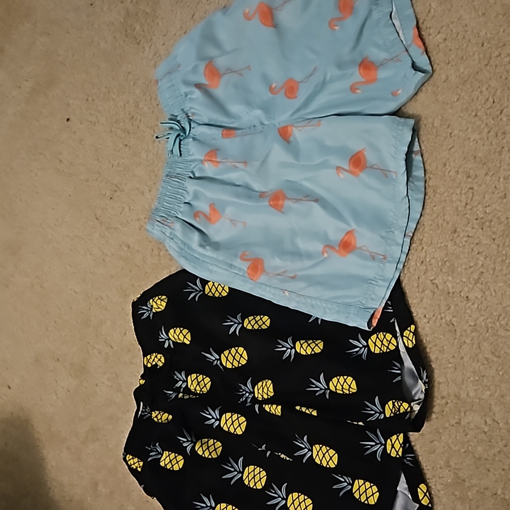Boys XL swim trunks x 2